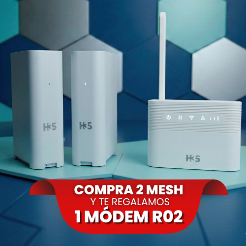 Combo 2 Sistemas WiFi Mesh + 1 Internet Portátil para Fincas (GRATIS)